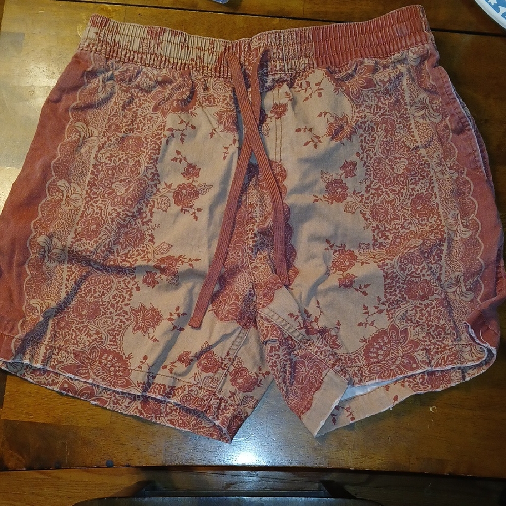 BDG Faded Men's Maroon Shorts